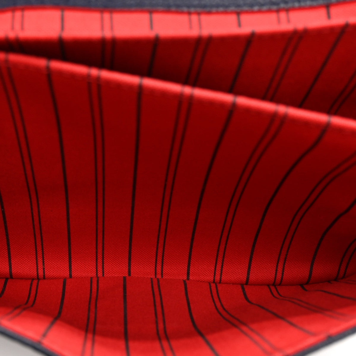 Empreinte Pochette Metis Marine Rouge