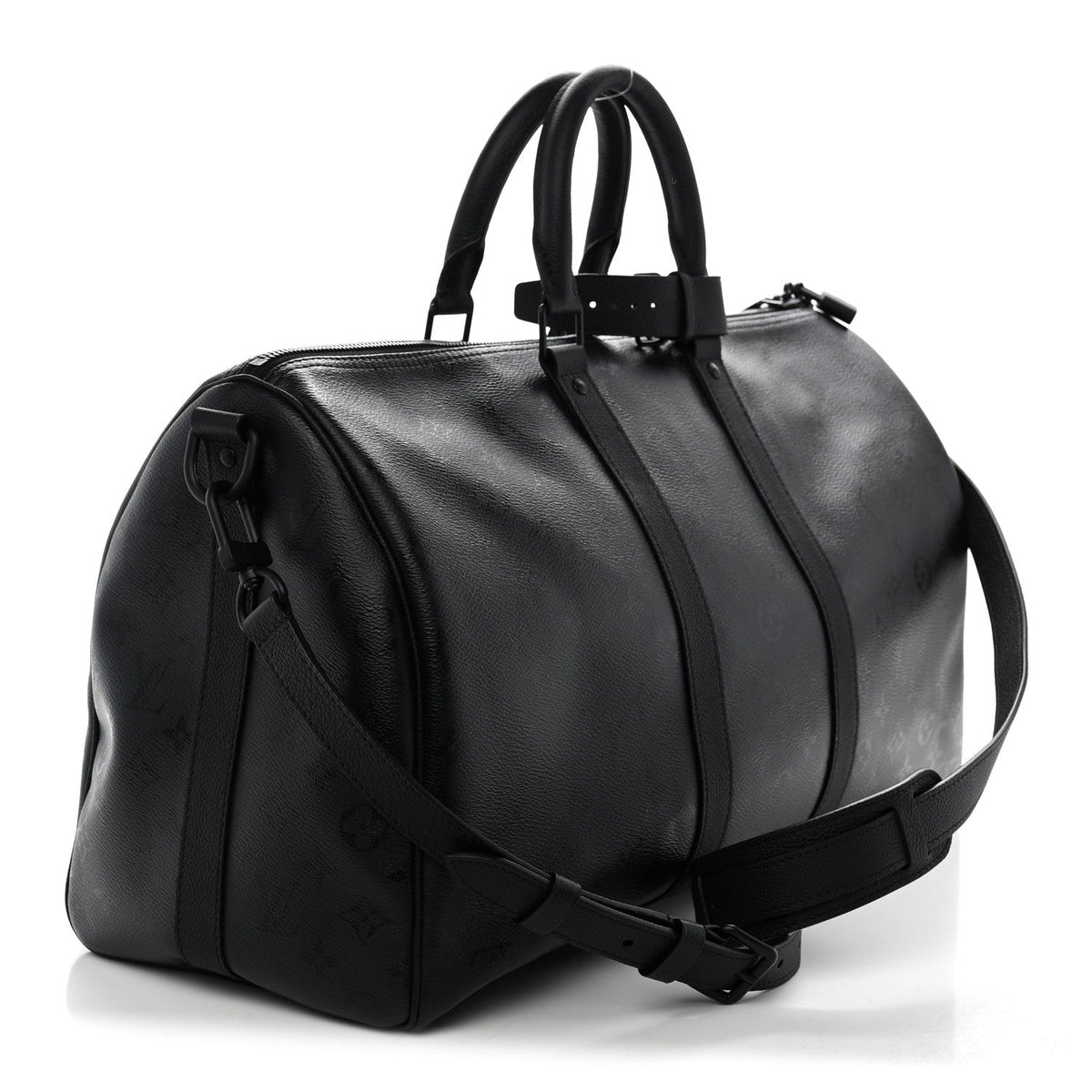 Monogram Midnight Keepall Bandouliere 45 Black