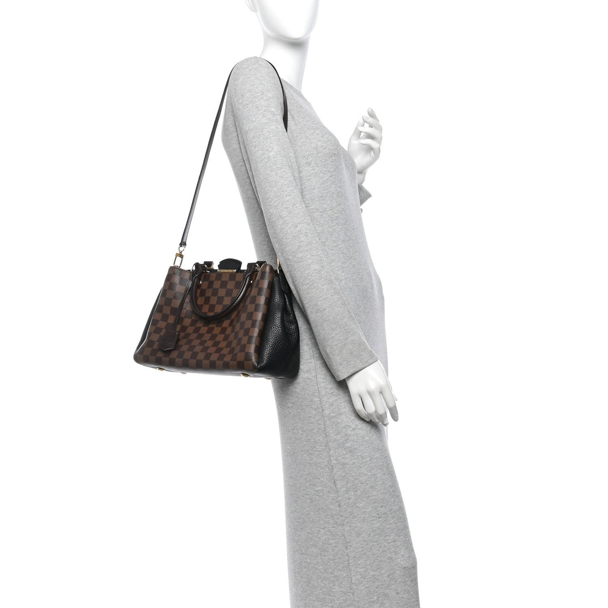 Damier Ebene Cuir Taurillon Brittany Black
