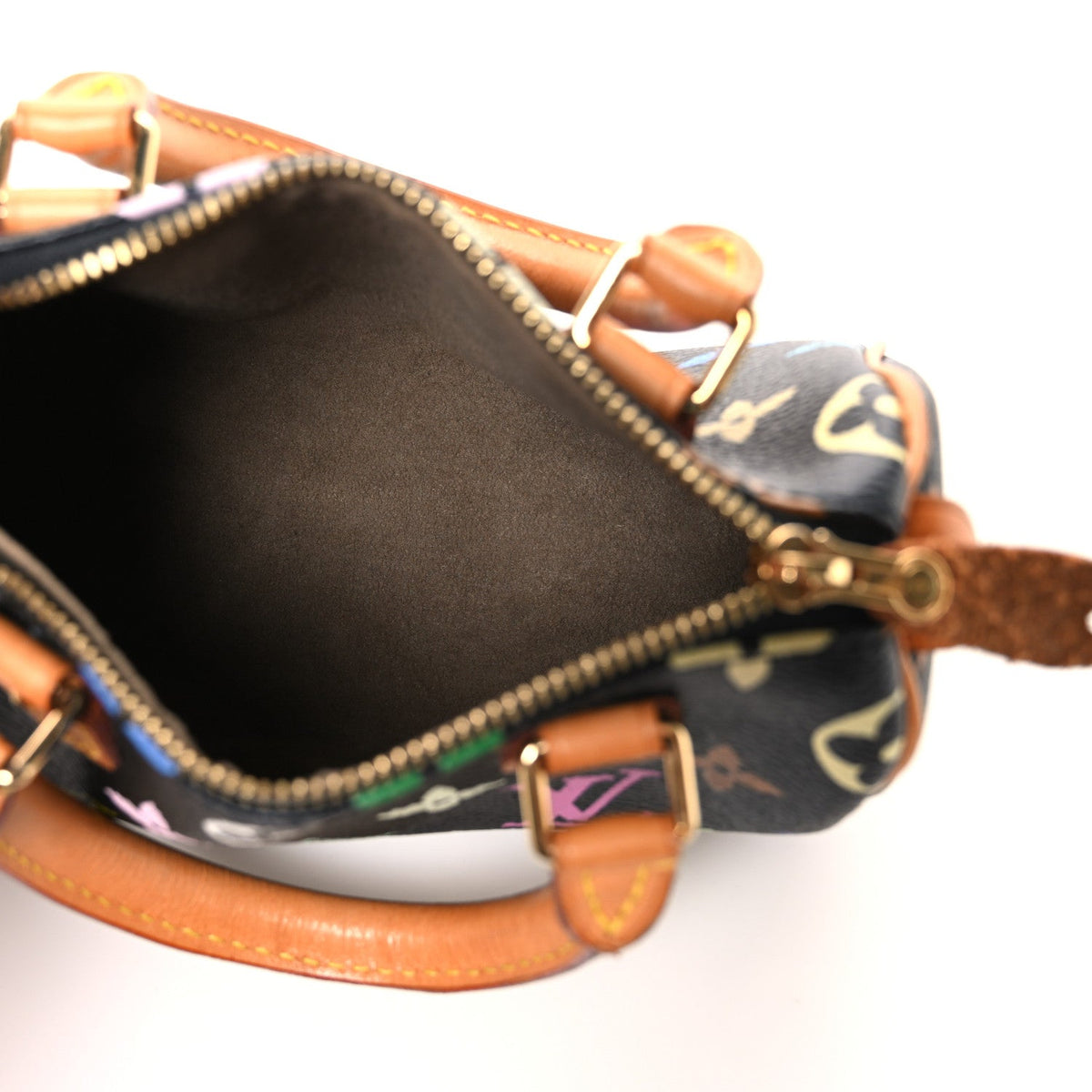 Monogram Multicolor Mini Sac HL Speedy Black