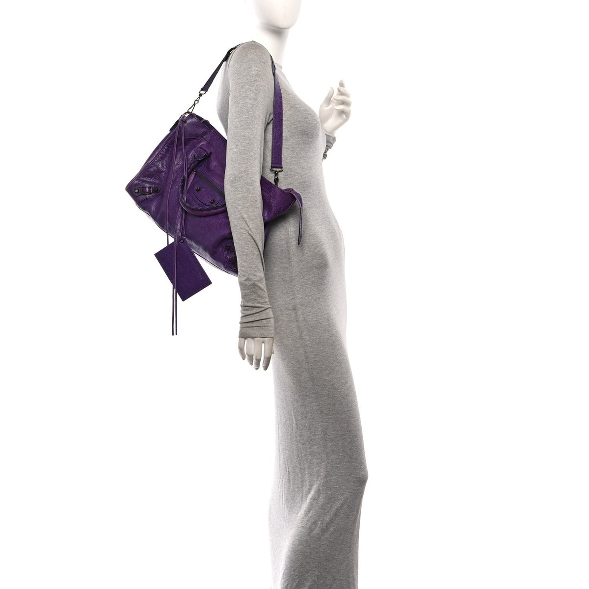 Agneau Classic Hardware City Dark Violet