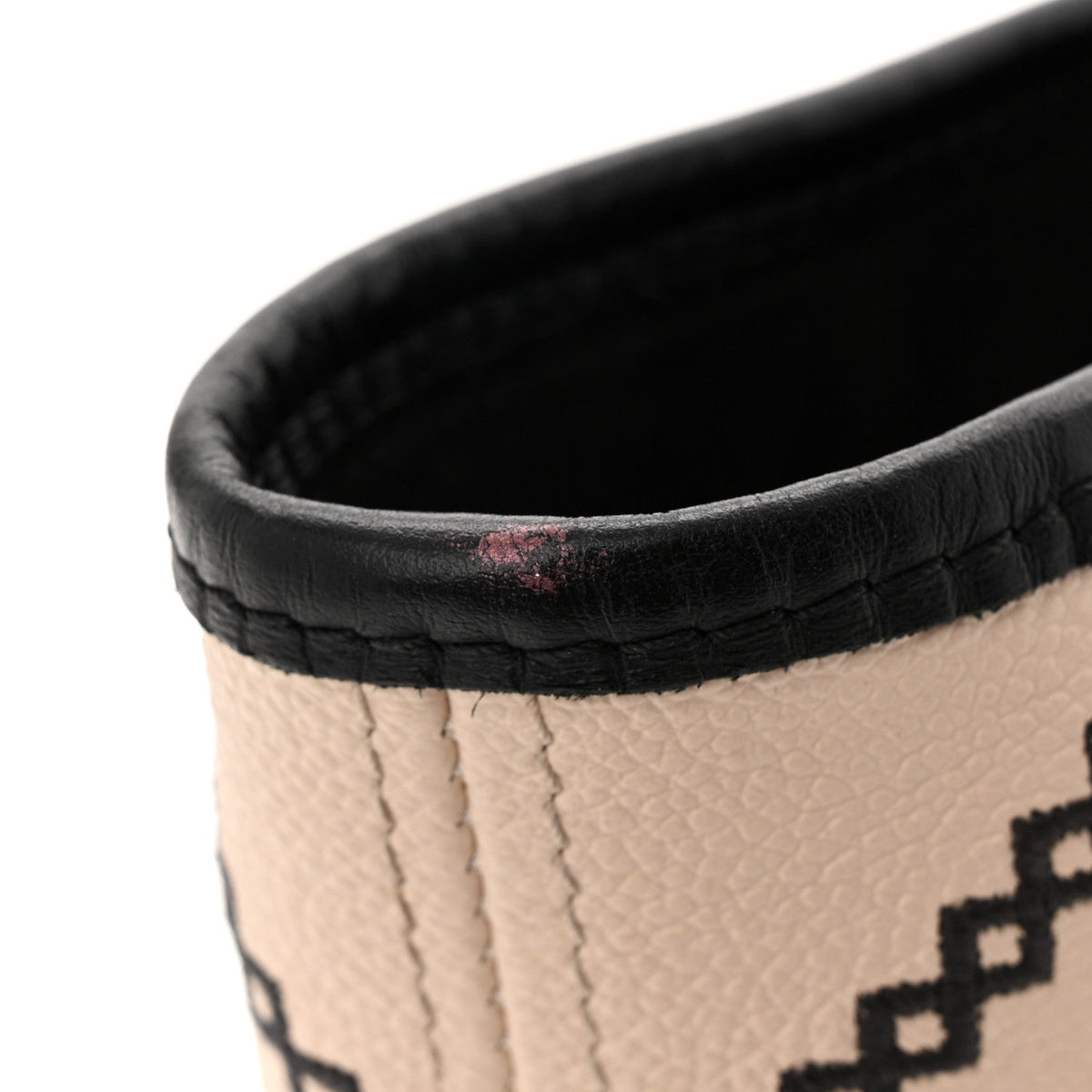 Empreinte Monogram Giant Broderies Neverfull MM Cream Black