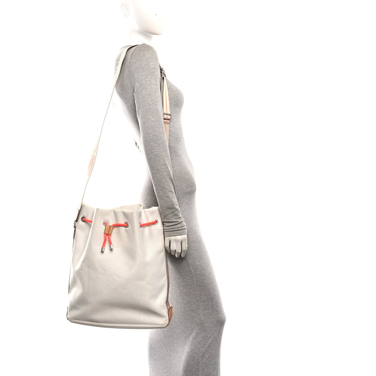 Damier Geant Americas Cup Volunteer Bag White
