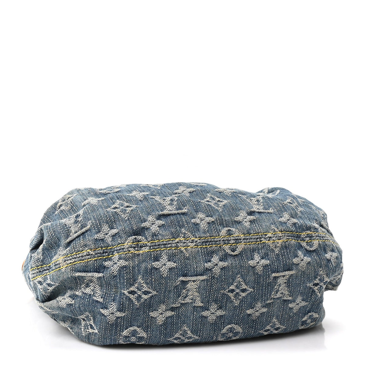 Monogram Denim Pleaty Blue